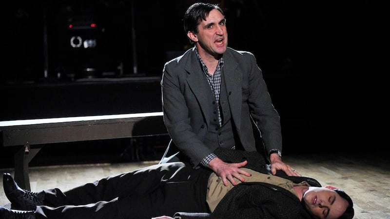 Stephen McGann and Anthony Kinahan in 1916 The Musical