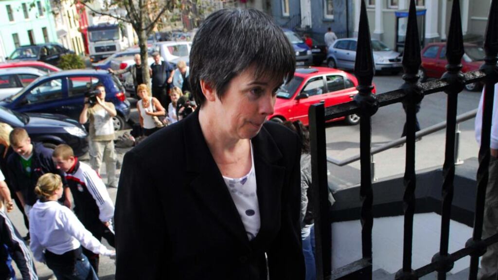 File photograph of Louise O’Keeffe arriving at Bandon circuit court, Co. Cork in 2007. Photograph: Provision