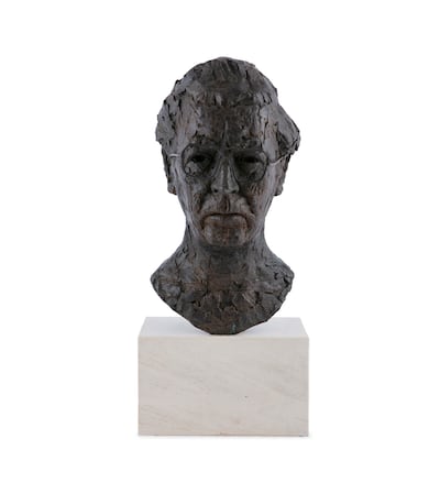 Philip Flanagan’s Bust of John Hume will feature in the Adam’s sale (Lot 72, €5,000-€8,000)