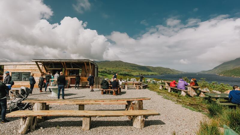 Dishes change regularly and could include mackerel with lemon, cream, chives and baby potatoes; langoustine curanto; curried lamb pasties and Killary Fjord mussels in home-made cholita sauce