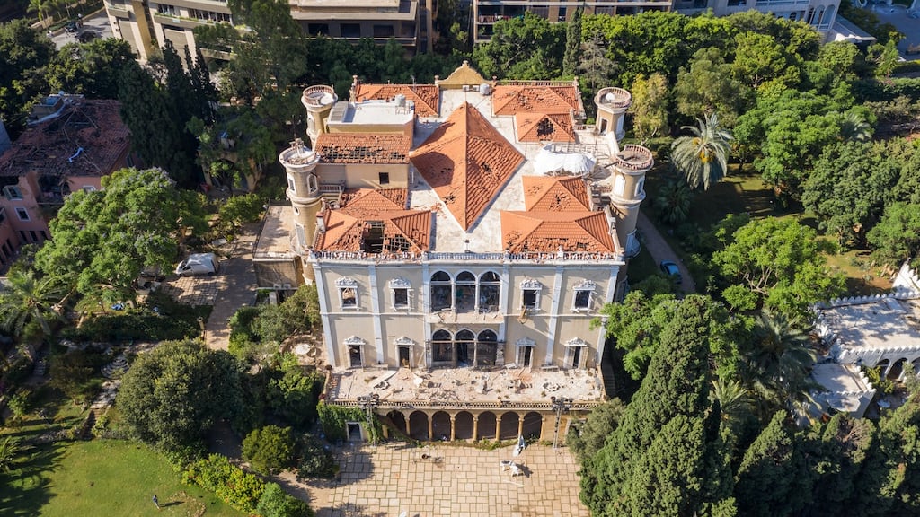 The 160-year-old Palais Sursock was one Beirut’s great landmarks and home to the Cochrane family. Photograph: Getty Images