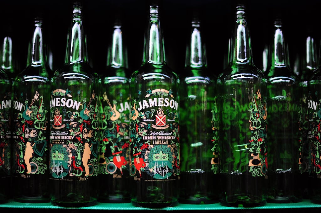 Pernod Ricard said sales of Jameson's premium brands saw "good growth" in China in the first half of the year despite the group's lacklustre performance there overall. Photograph: Bloomberg
