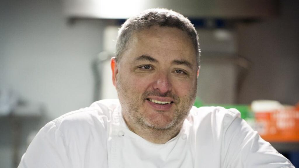 London restaurateur Richard Corrigan is in Dublin today to receive a Taste Icon Award for his work in promoting Irish produce