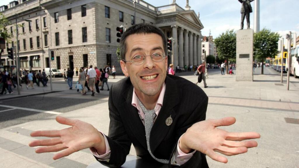 Author Julian Gough. Photograph: Matt Kavanagh