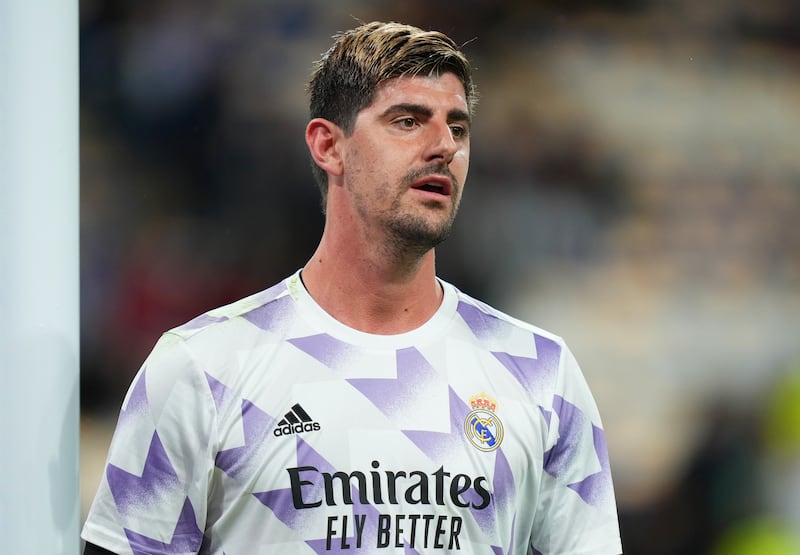 Real Madrid's Thibaut Courtois. Photograph: Angel Martinez/Getty