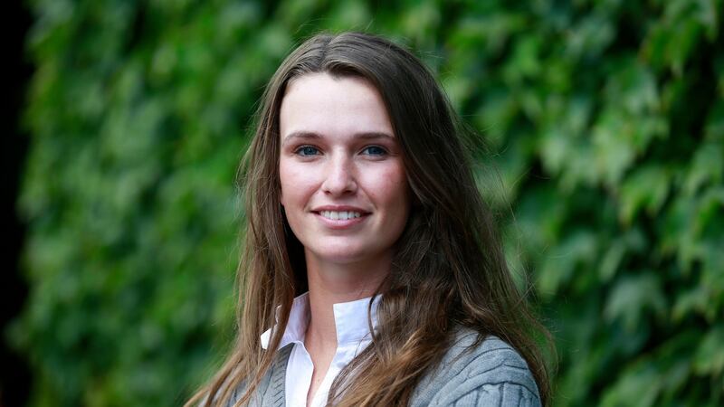Susan Fitzpatrick (19) at the RDS. Her brother Jonathan died last year in a car crash. Photograph: Nick Bradshaw for The Irish Times