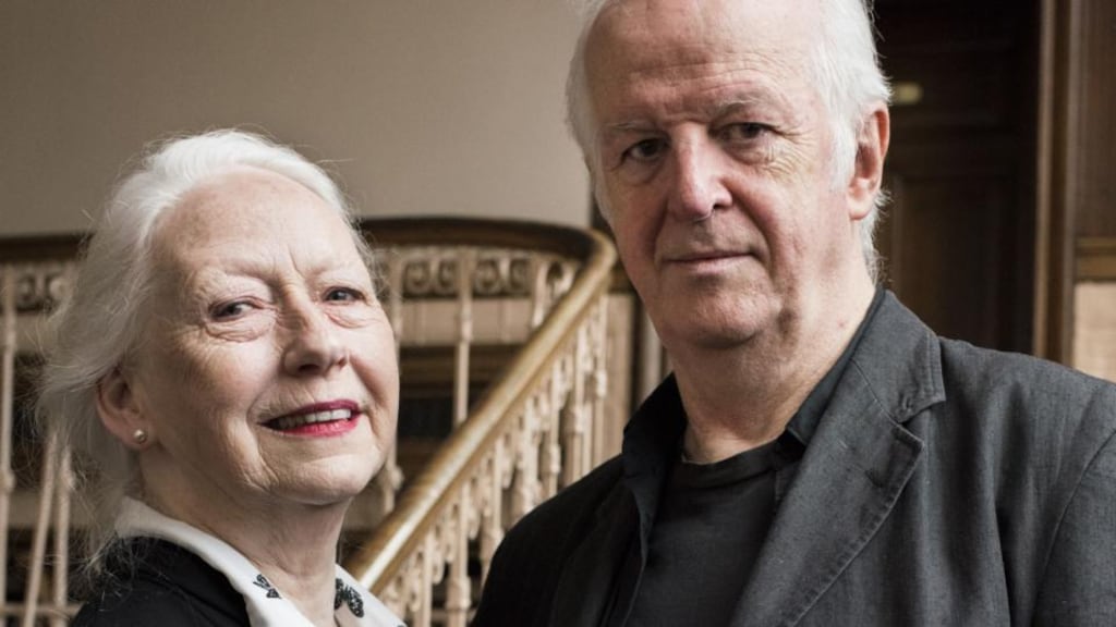 Marie Mullen and Seán McGinley: ‘We don’t talk about work at home.’ Photograph: Luca Truffarelli
