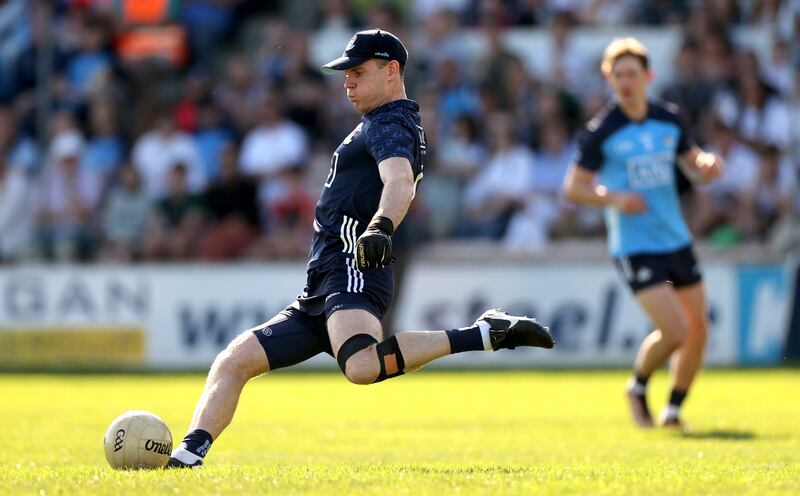 Stephen Cluxton is aiming for a ninth All-Ireland winner's medal. Photograph: James Crombie/Inpho