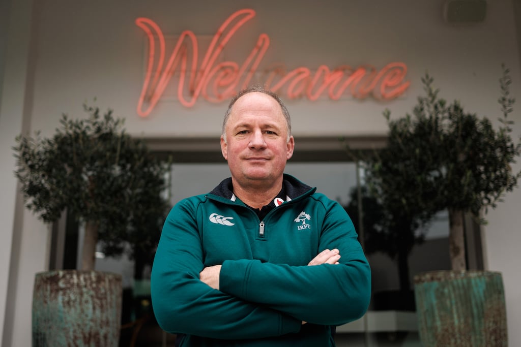 IRFU Performance Director, David Humphreys. Photograph: Ben Brady/Inpho