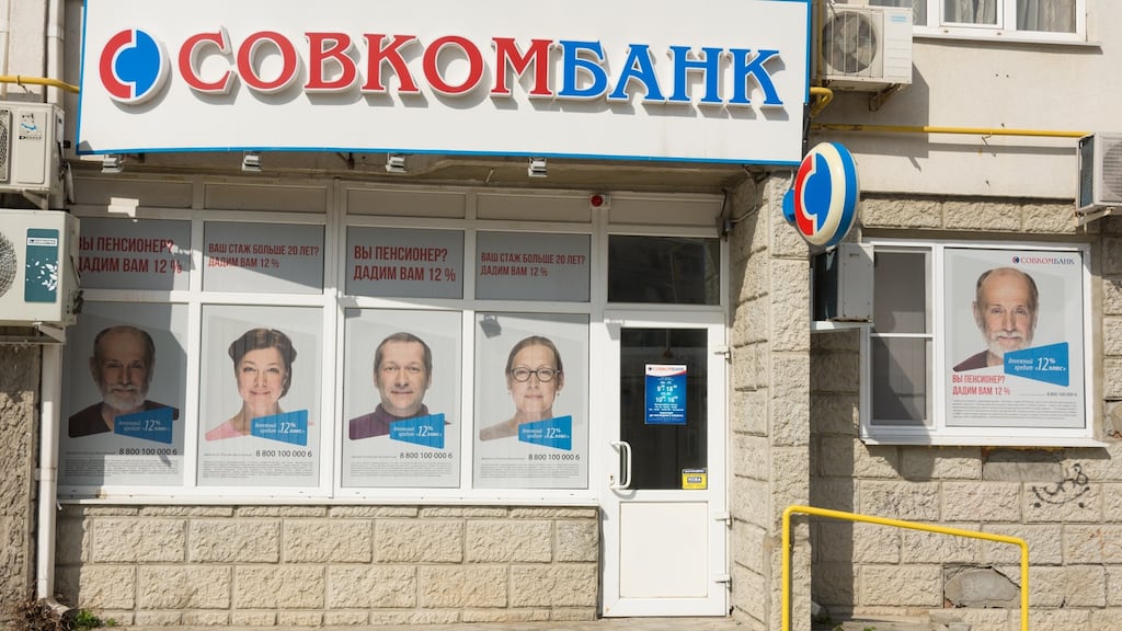 Russian lender Sovcombank has canceled the interest accrued under two of its perpetual bonds. Photograph: iStock