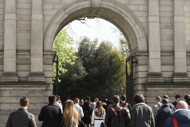 It is possible to be enthusiastically supportive of the MetroLink project, while also bemoaning the placement of a station in what is the city centre’s most beloved public space. Photograph: Artur Widak/ NurPhoto via Getty Images