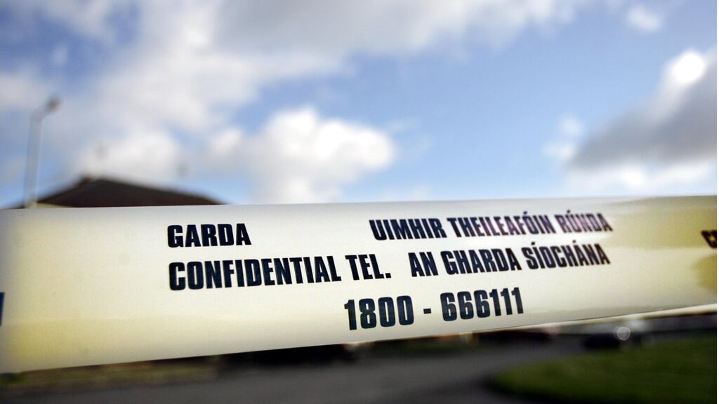 During a follow-up search of the premises, a loaded firearm was recovered, gardaí said today. Photograph: Bryan O'Brien/Irish Times