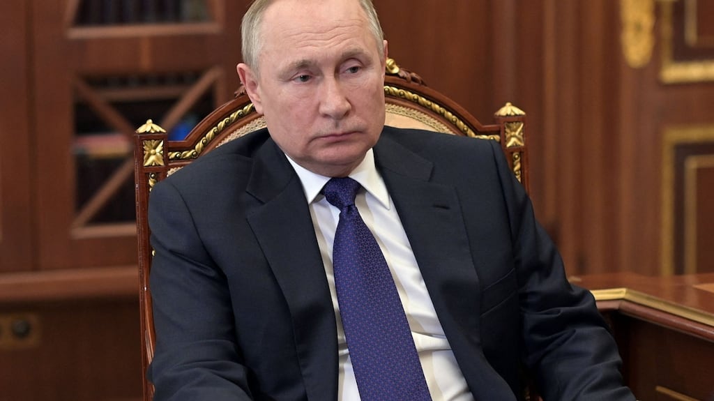 Russian president Vladimir Putin: There is no doubt he is the perpetrator of an “act of aggression”, being the person who effectively exercises control over and directs the political and military action of the Russian state. Photograph: Alexey Nikolsky