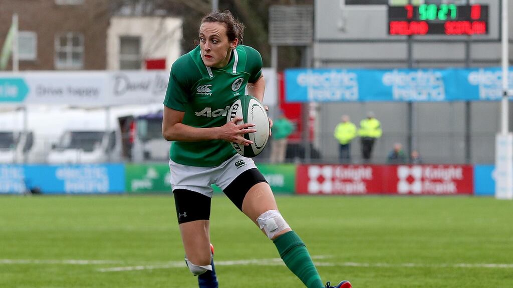 Hannah Tyrrell: “I’ve been in the Sevens six years now. It’s a big commitment, and the plan is to focus on the 15s for the next few years, with the World Cup coming up in 2021.” Photograph: Tommy Dickson/Inpho