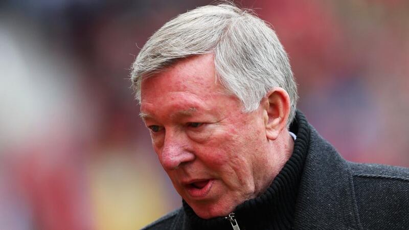 Alex Ferguson walks to his seat prior to the premier league match between Manchester United and Chelsea at Old Trafford last weekend. Photograph: Getty