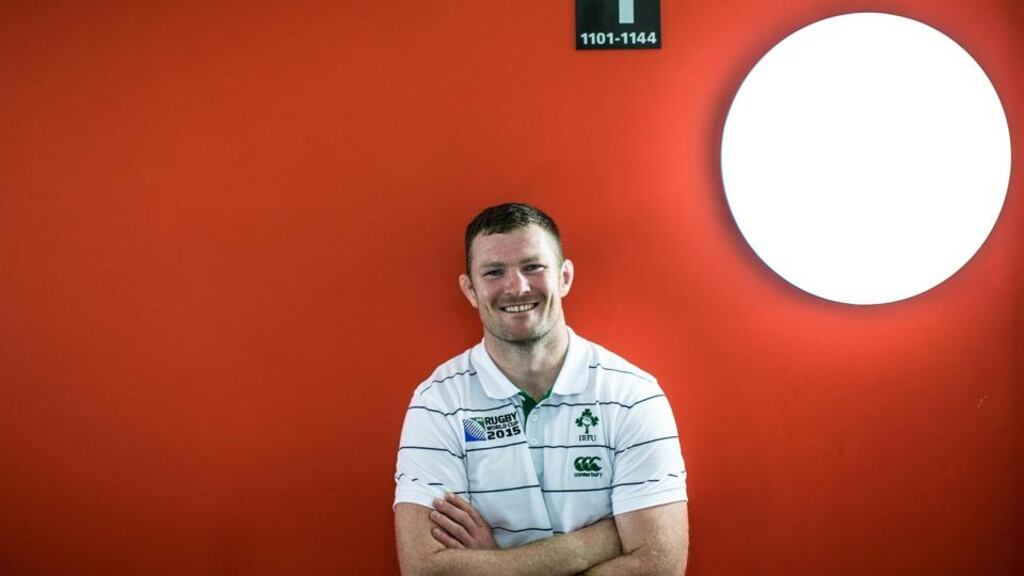 “Everybody goes through injuries, and it does test your mettle but I was fortunate enough to have fantastic people around me,” says Ireland’s Donnacha Ryan. Photograph: Dan Sheridan/Inpho