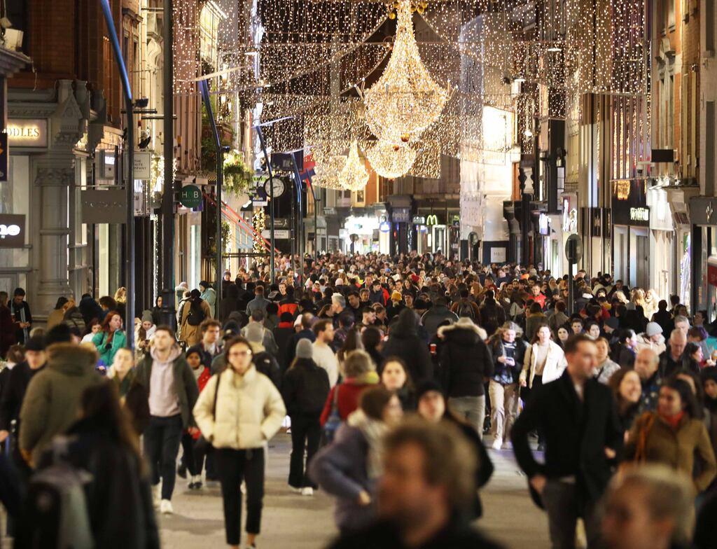 Despite the fact we’re experiencing near full employment, a low level of business failures and only a modest fall-off in consumer spending, the Irish economy is in recession. Photograph: Sasko Lazarov/RollingNews.ie