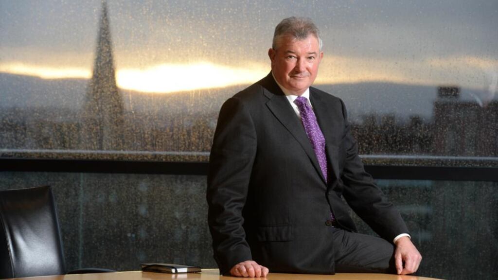 Richie Boucher: will publish Bank of Ireland’s results this morning