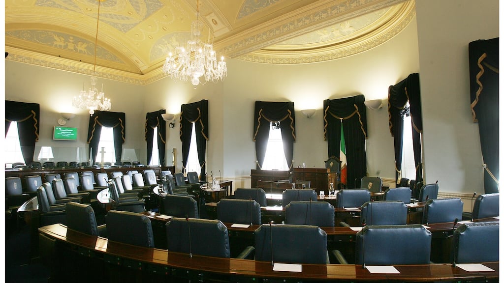 The Government has stressed that the legislation must be passed by the weekend and before next week’s Seanad election counts. Photograph: Alan Betson/The Irish Times