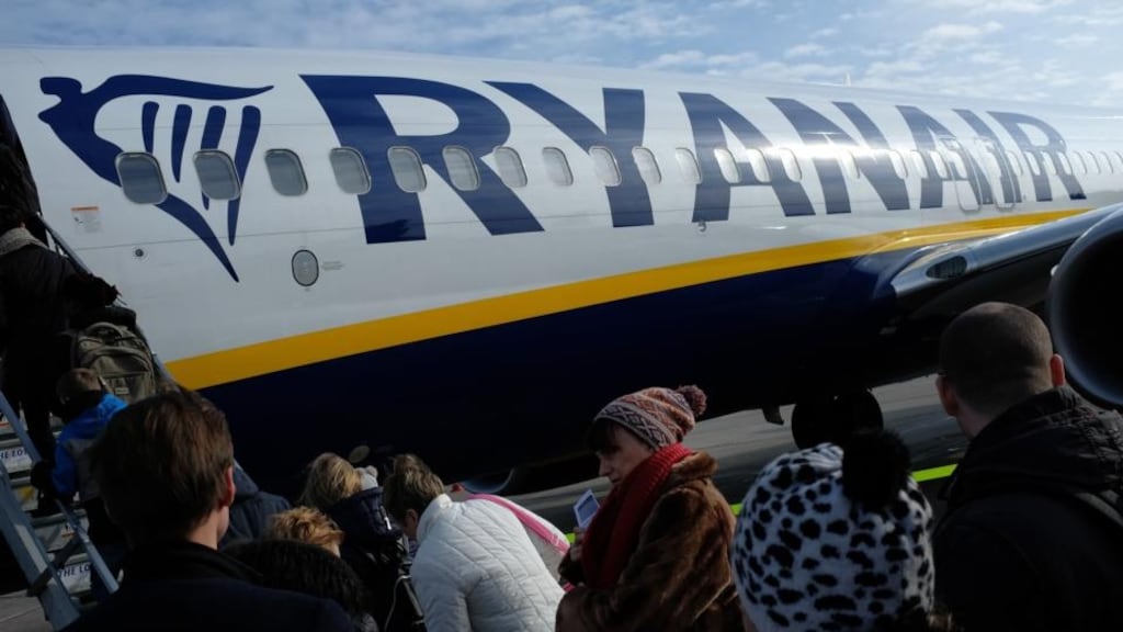 Ryanair’s first service from Dublin to Luxembourg will be among the routes that the airline will be announcing on Monday. Photograph: Sean Gallup/Getty Images