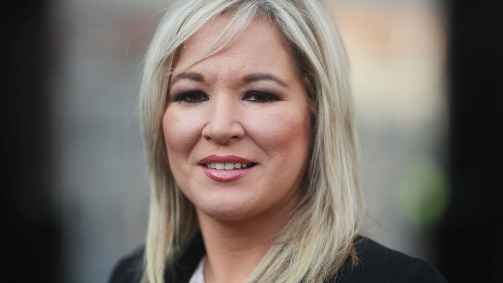 Michelle O’Neill: her recent appointment as Sinn Féin leader in the North and her popularity among republicans old and young could boost turnout