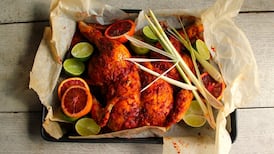 Spatchcock sriracha chicken