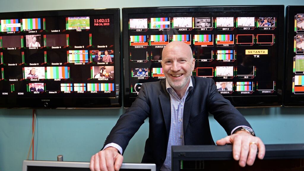 Mickey O’Rourke, owner of Premier Sports pay TV group. Photograph: Eric Luke / The Irish Times