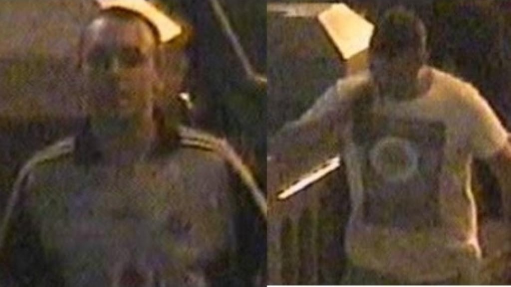 Police in Victoria are looking for two men with ‘Irish accents’ in connection with an alleged assault in Melbourne, Australia. Image:
Crimestoppers Victoria