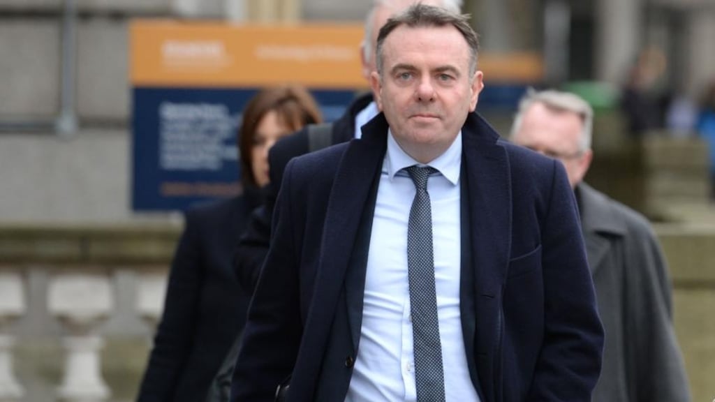 Noel Curran, outgoing director-general of RTÉ. Photograph: Dara Mac Dónaill/The Irish Times