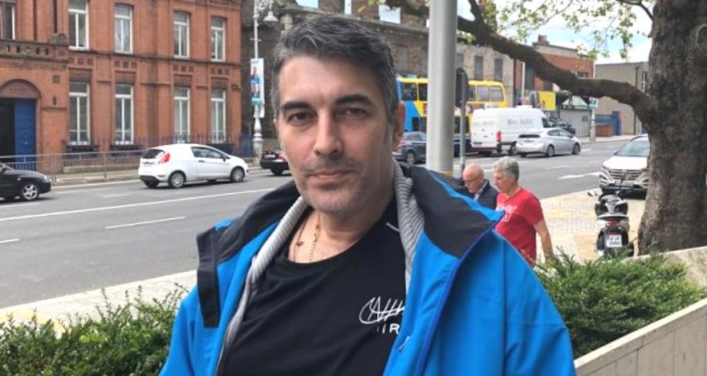 Harry Zeman leaving court on Monday. Photograph: Colm Keena