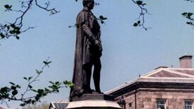 Presents from the Past – An Irishman’s Diary about mutant verbs and moving statues