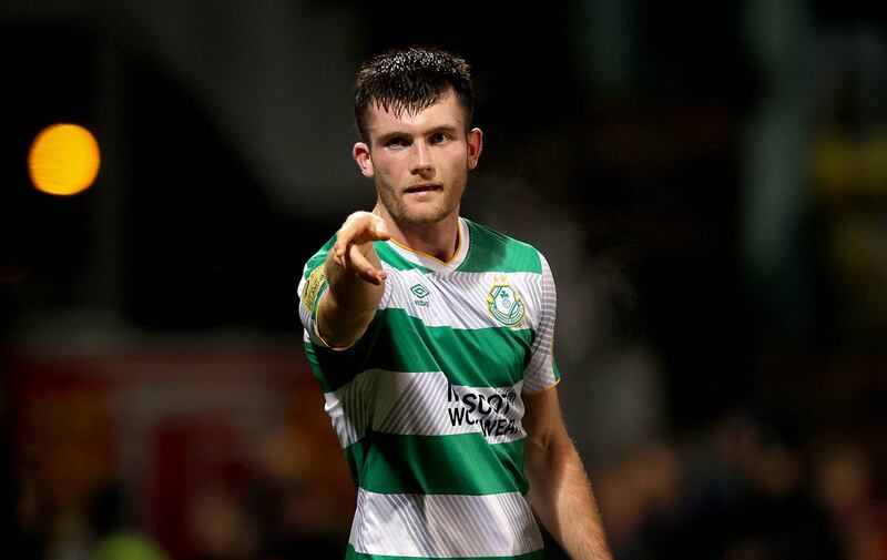 Josh Honohan of Shamrock Rovers should not be intimidated by Republic of Ireland training sessions. Photograph: Ryan Byrne/Inpho