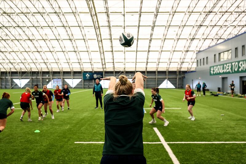 Clíodhna Moloney returns to the Ireland squad after being named on the bench for the Six Nations clash with Wales. Photograph: Ben Brady/Inpho