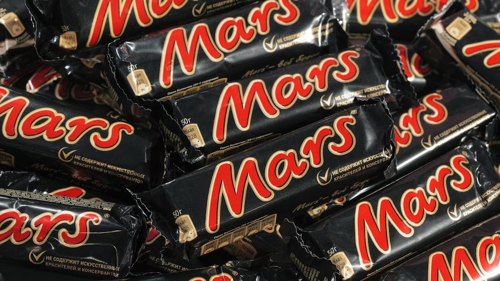 Pre-tax profits almost doubled last year to €27.6 million at the Irish unit of confectionery  giant  Mars Foods. Photograph: Getty Images