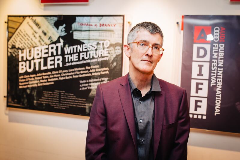 Johnny Gogan, part of Love Leitrim campaigning group. Photograph: Szymon Lazewski