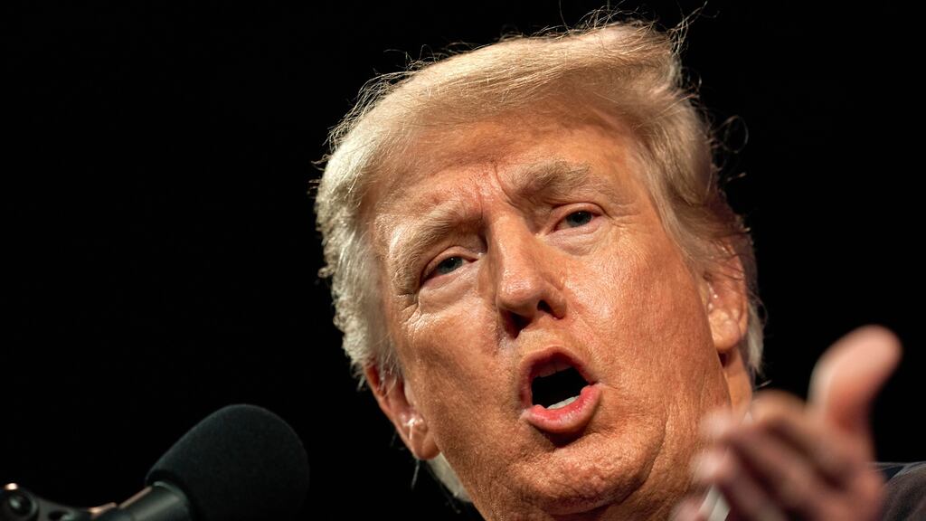 Donald Trump  claims the attorney general has violated his rights under the US constitution by pursuing a politically motivated investigation. File photograph: Cooper Neill/The New York Times