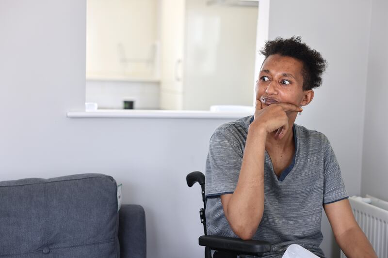 Elias Adane: 'I liked it in the city, but it was noisy and a lot of visitors. Some were good, but some bad.' Photograph: Dara Mac Dónaill