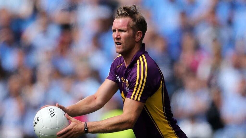 PJ Banville, the former Wexford player, is now lining out with New York. Photograph: Cathal Noonan/Inpho