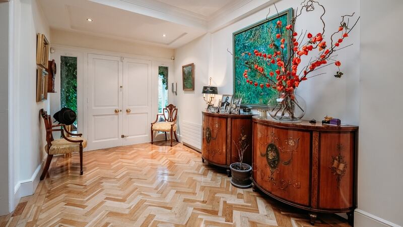 Entrance hall at Roslevin