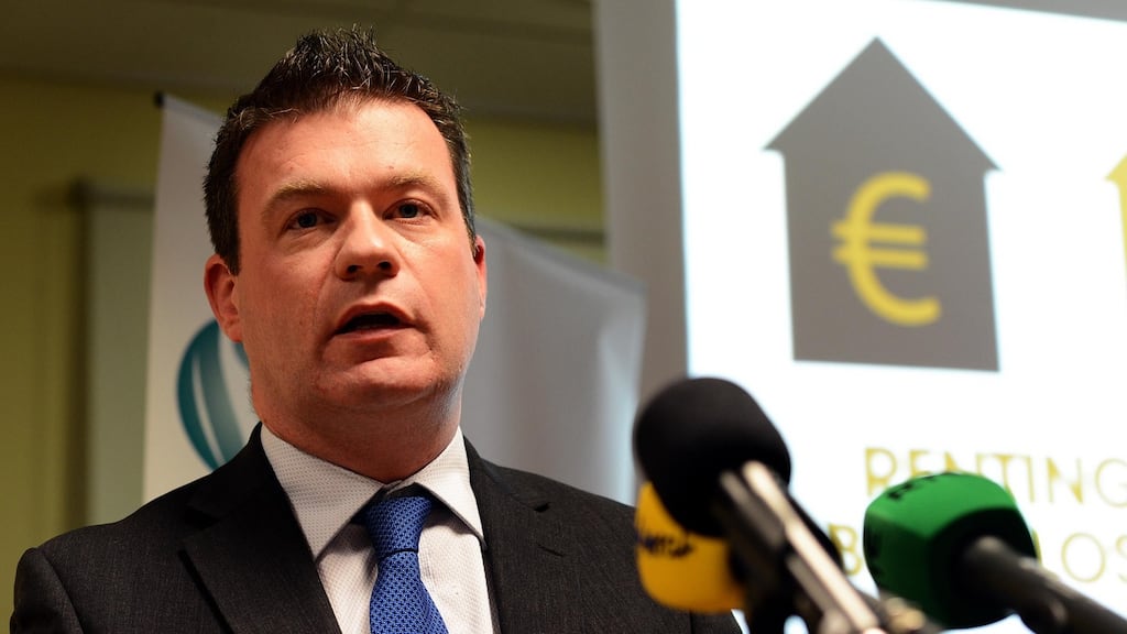 Minister for the Environment Alan Kelly became emotional as he strongly defended claims he leaked information about the party to the media. Photograph: Eric Luke / The Irish Times.