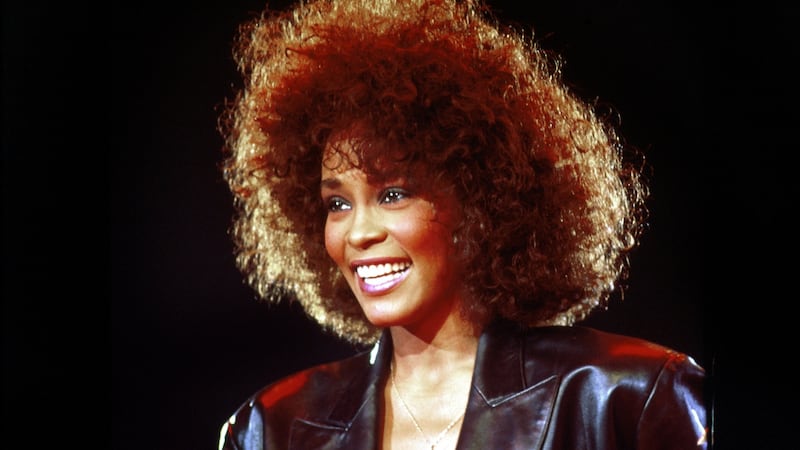 In her prime: a youthful Whitney Houston on stage in June 1988. Photograph: RDA/Getty Images