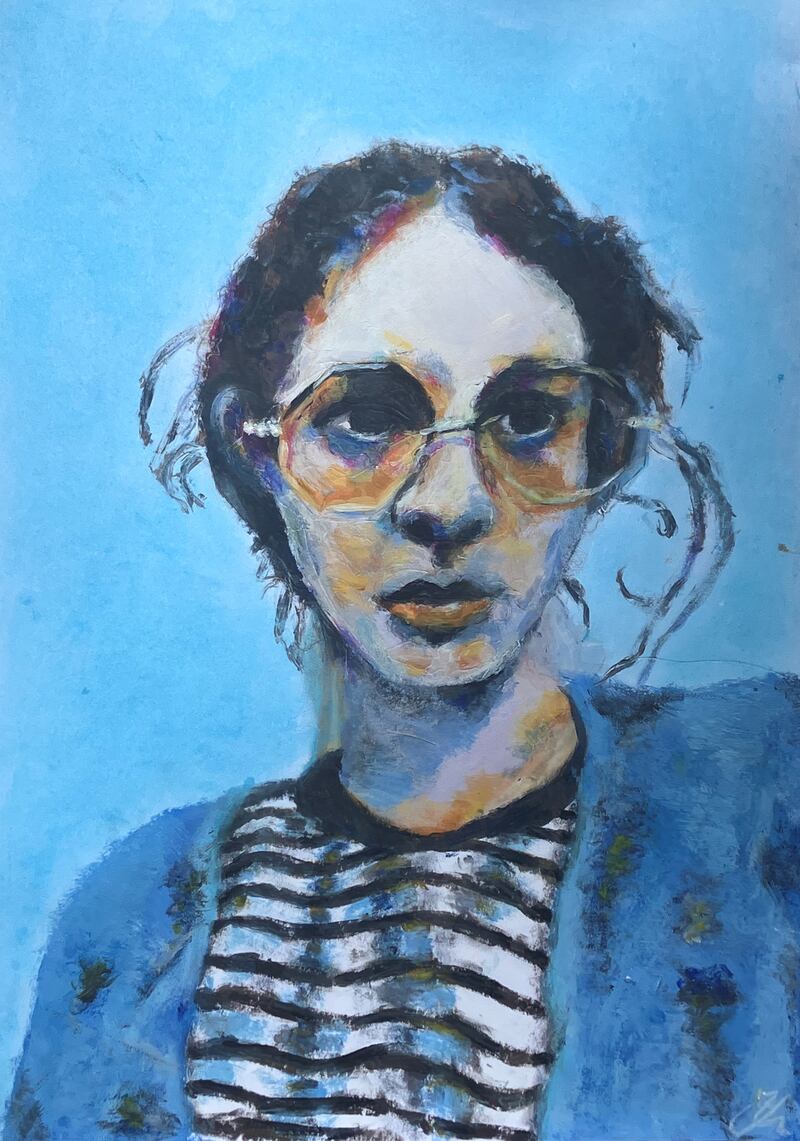 Dawn in Molten Blue, by Julia Kardas, age 18