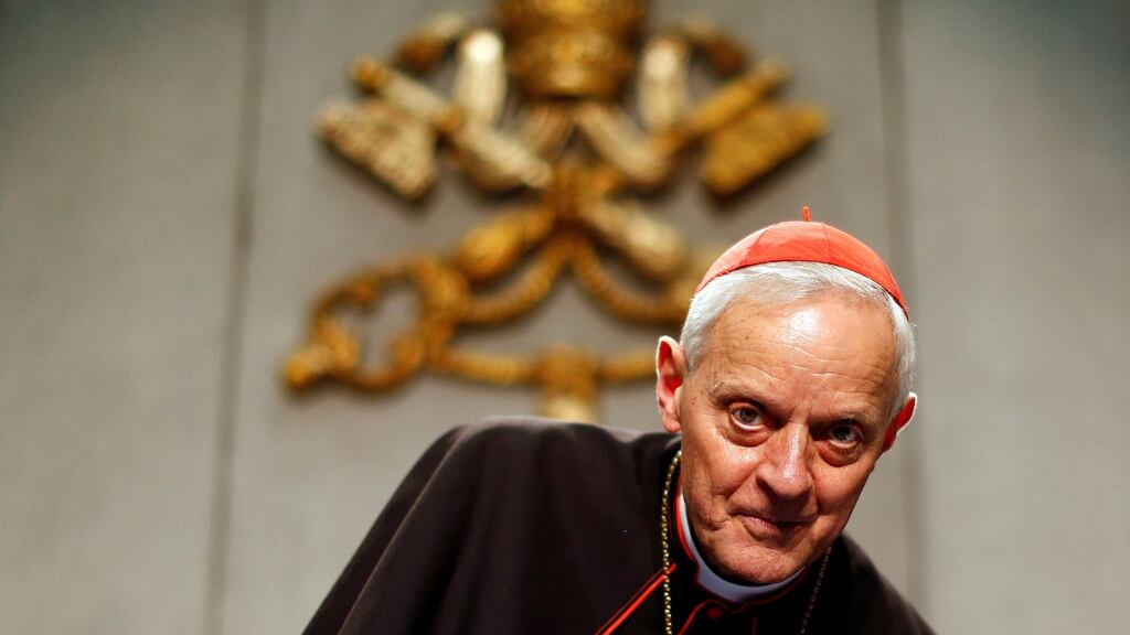 A file photograph of Cardinal Donald Wuerl. Photograph: REUTERS/Alessandro Bianchi/
