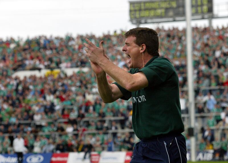 Liam Kearns in the Munster final with Limerick in 2004. 'I learned in both intercounty and club what not to do if you want to be successful in management,'. Photograph: Kieran Clancy/Inpho