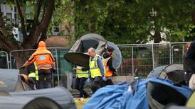 Your top stories on Thursday: Tents cleared from Grand Canal; holidaymakers warned over scams