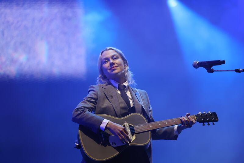 Phoebe Bridgers performing at Royal Hospital Kilmainham, Dublin. Photograph: Nick Bradshaw