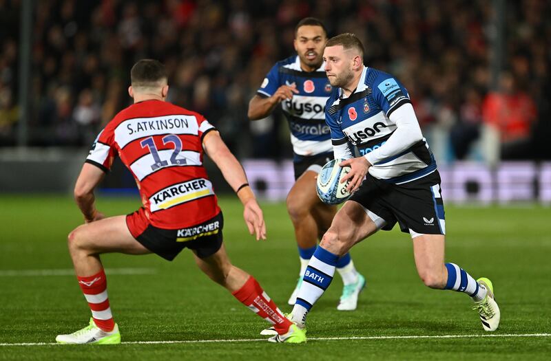 Finn Russell of Bath. 'Bath will offer an array of different attacking threats through Finn Russell, who will be leading it. What they do, they do incredibly well,' says Henshaw. Photograph: Dan Mullan/Getty Images