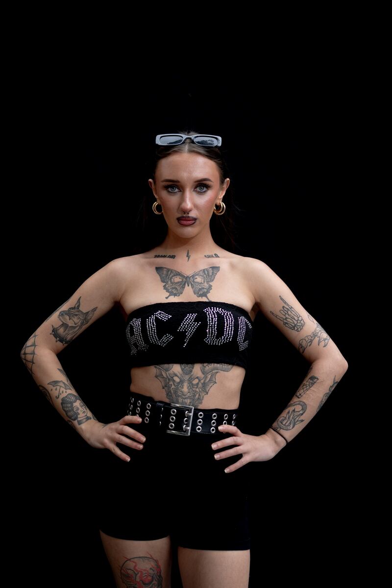 Lea Bell from Derry at Croke Park recently for AC/DC.
Photo: Tom Honan for The Irish Times
