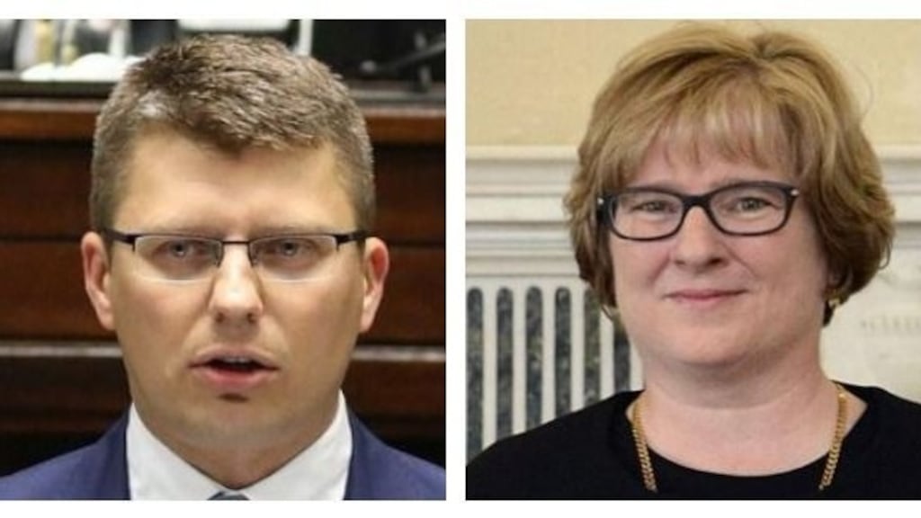 Poland’s deputy justice minister Marcin Warchol and Ms Justice Aileen Donnelly. The High Court’s decision means extraditions to Poland from across the EU may come to a halt, according to Irish lawyers