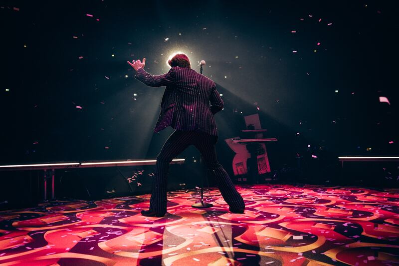 The Killers. Photograph: Chris Phelps